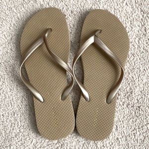 Gold Old Navy Sandals
